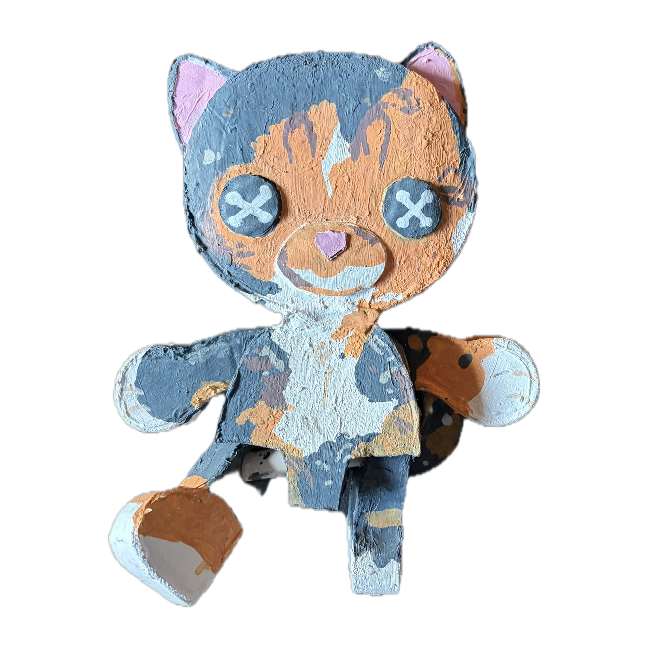 3D Cardboard Cat
