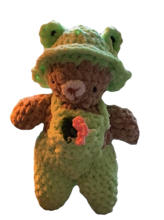 Crochet Frog Bear
