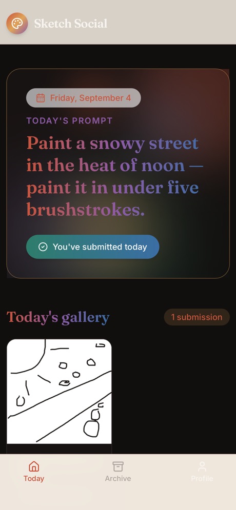Sketch Social today&rsquo;s drawing prompt